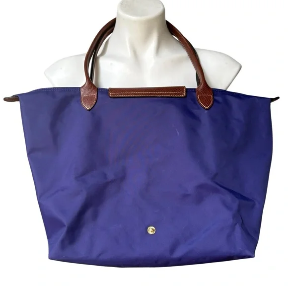 Longchamp Le Pliage "Shopping" - Modele Depose, Purple - Picture 2 of 16